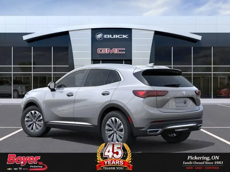 2025 Buick Envision Preferred, šedá, 7 915 km, dovoz Kanada — foto 3 z 6