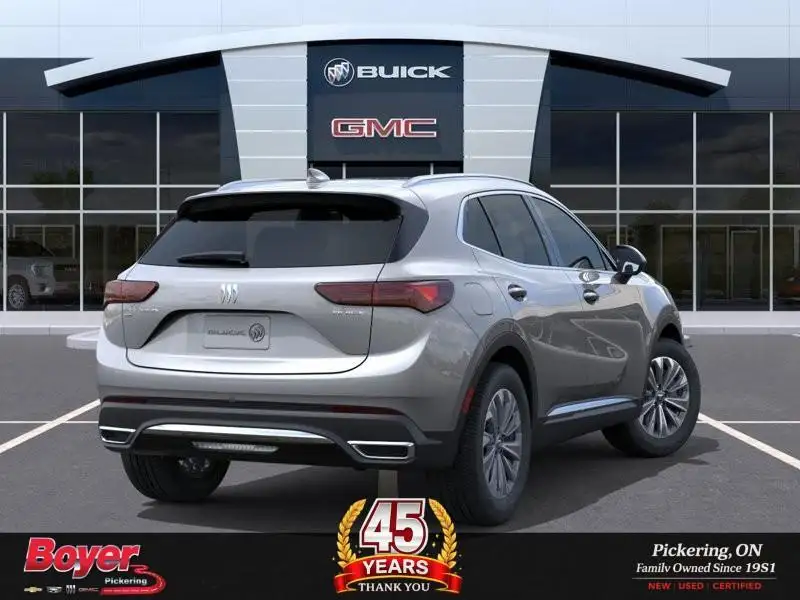 2025 Buick Envision Preferred, šedá, 7 915 km, dovoz Kanada — foto 4 z 6