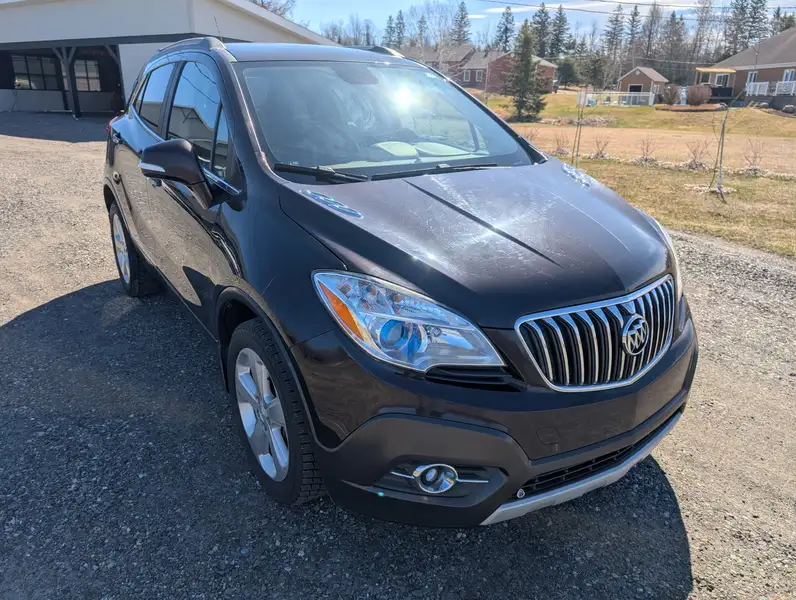 2016 Buick Encore TI, hnědá, 133 800 km, dovoz Kanada — foto 5 z 12