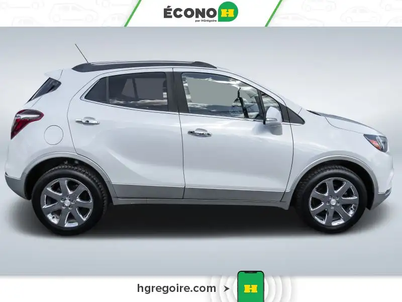 2018 Buick Encore Premium, bílá, 100 052 km, dovoz Kanada — foto 9 z 12