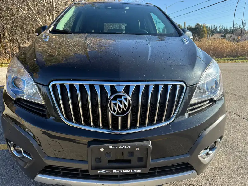 2016 Buick Encore Premium, černá, 145 000 km, dovoz Kanada — foto 4 z 12