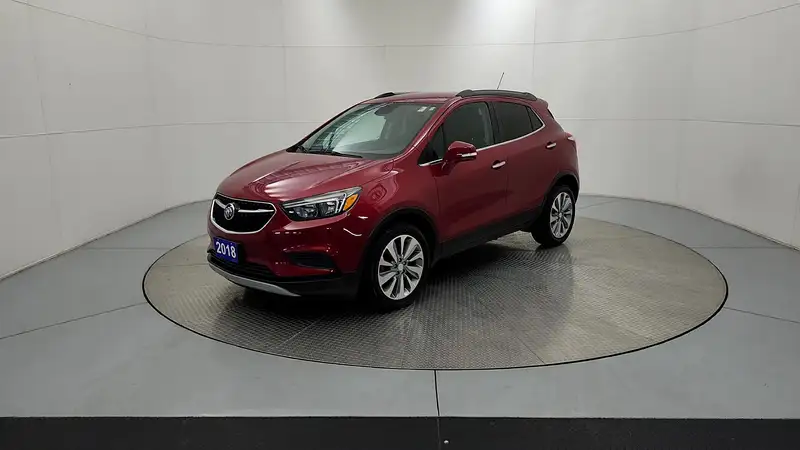 2018 Buick Encore PREFERRED, červená, 46 709 km, dovoz Kanada — foto 4 z 12