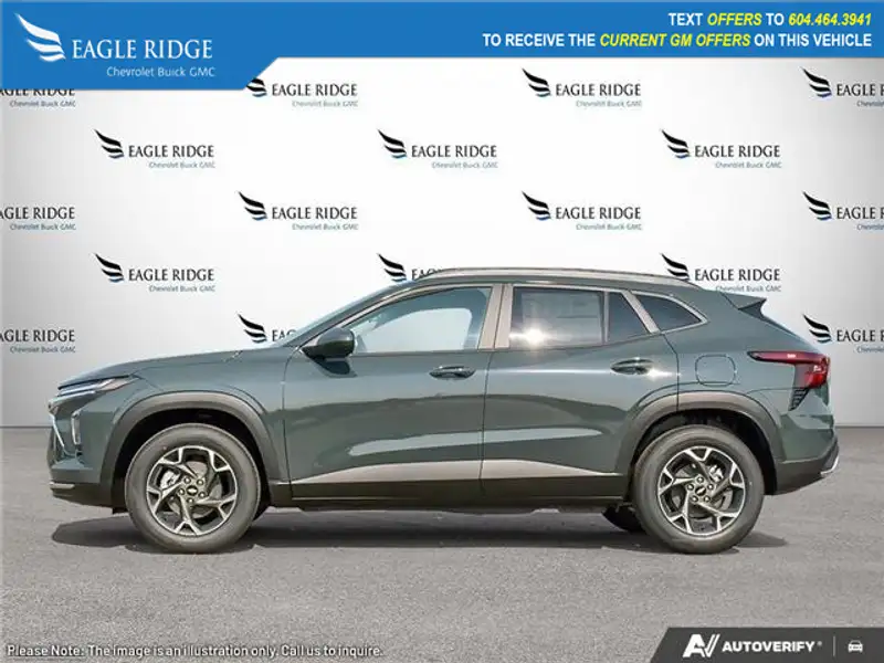 2026 Chevrolet Trax LT heated front seats, start/stop functionality, e, šedá, 12 km, dovoz Kanada — foto 3 z 12
