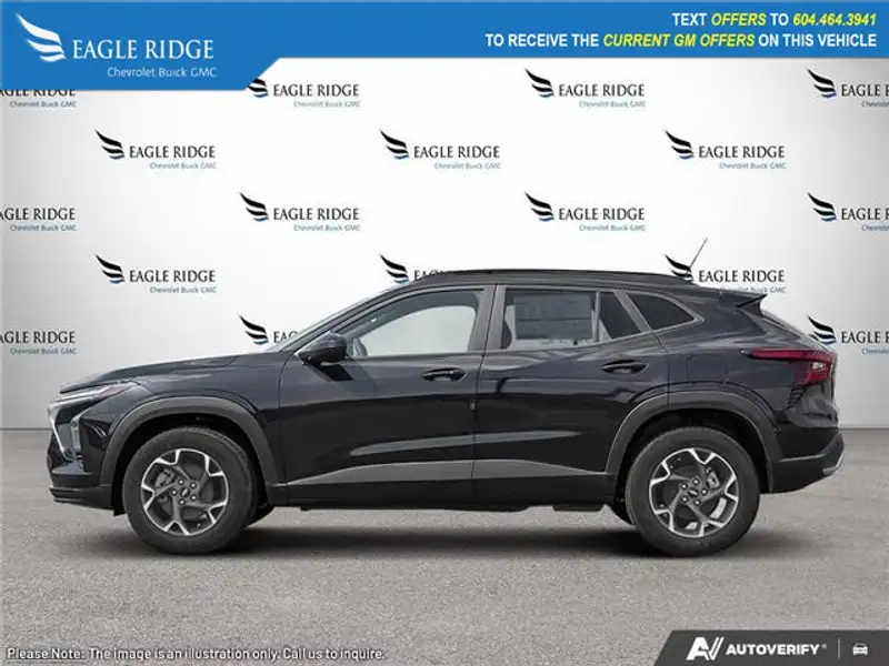2026 Chevrolet Trax LT heated front seats, start/stop functionality, e, černá, 10 km, dovoz Kanada — foto 3 z 12