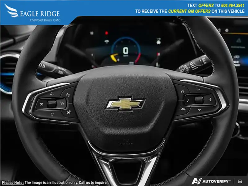 2026 Chevrolet Trax LT heated front seats, start/stop functionality, e, černá, 10 km, dovoz Kanada — foto 9 z 12