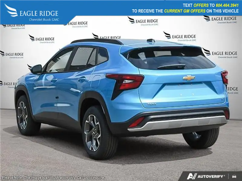 2026 Chevrolet Trax LT heated front seats, start/stop functionality, e, modrá, 7 km, dovoz Kanada — foto 4 z 12