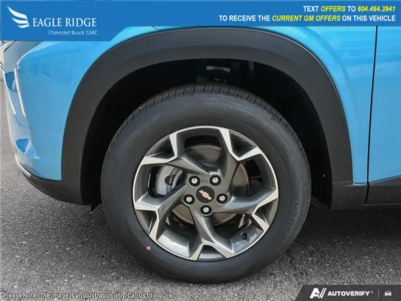2026 Chevrolet Trax LT heated front seats, start/stop functionality, e, modrá, 7 km, dovoz Kanada — foto 7 z 12