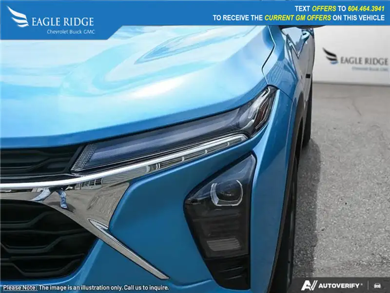 2026 Chevrolet Trax LT heated front seats, start/stop functionality, e, modrá, 7 km, dovoz Kanada — foto 9 z 12