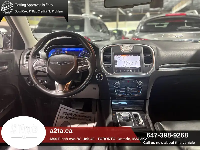 2016 Chrysler 300 Touring, černá, 75 500 km, dovoz Kanada — foto 11 z 12