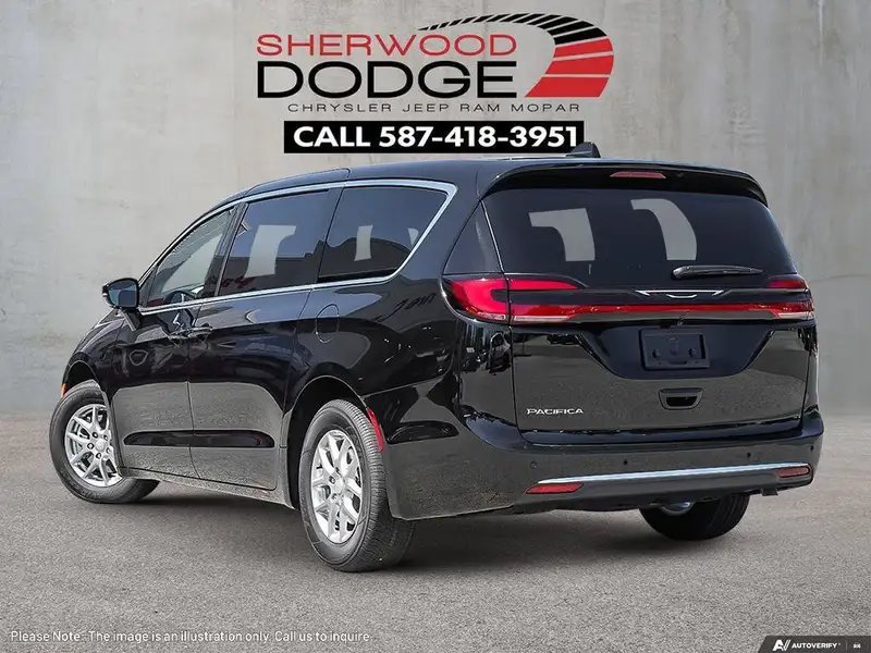 2027 Chrysler Pacifica Select AWD, černá, 55 km, dovoz Kanada — foto 4 z 12