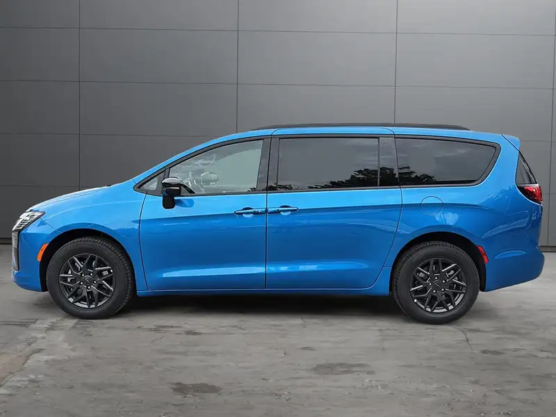 2027 Chrysler PACIFICA SELECT 2027, V6, CUIR, AWD !!, modrá, 25 km, dovoz Kanada — foto 3 z 12