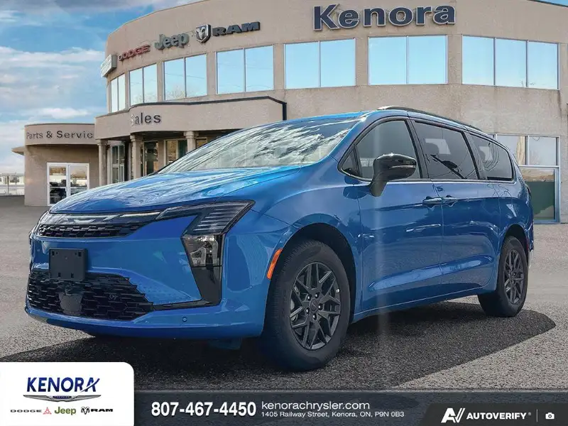 2027 Chrysler Pacifica SELECT, modrá, 0 km, dovoz Kanada — foto 1