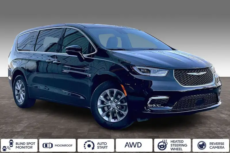 2026 Chrysler Pacifica Select, černá, 1 539 km, dovoz Kanada — foto 2 z 12