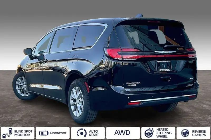 2026 Chrysler Pacifica Select, černá, 1 539 km, dovoz Kanada — foto 3 z 12
