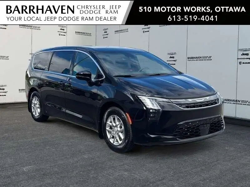 2027 Chrysler Pacifica Select, černá, 0 km, dovoz Kanada — foto 6 z 12