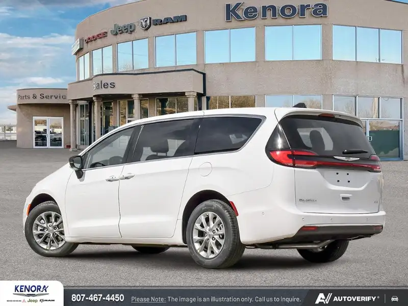 2026 Chrysler Pacifica SELECT, bílá, 26 km, dovoz Kanada — foto 4 z 12