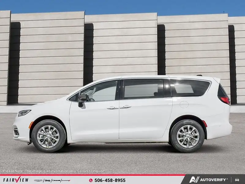 2026 Chrysler Pacifica SELECT AWD, bílá, 20 km, dovoz Kanada — foto 3 z 12
