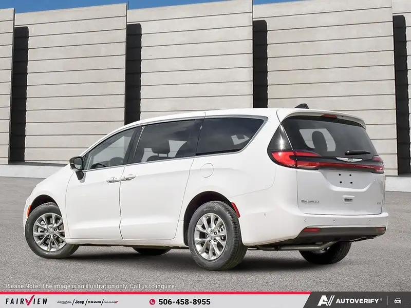 2026 Chrysler Pacifica SELECT AWD, bílá, 20 km, dovoz Kanada — foto 4 z 12