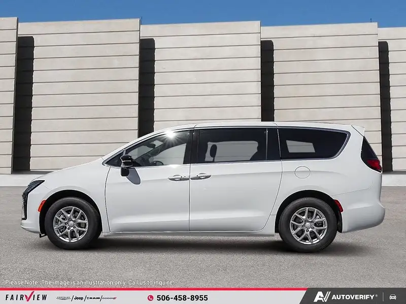2027 Chrysler Pacifica SELECT AWD, bílá, 20 km, dovoz Kanada — foto 3 z 12