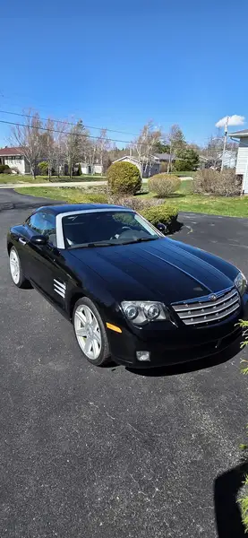 2004 Chrysler Crossfire, černá, 92 000 km, dovoz Kanada — foto 2 z 4