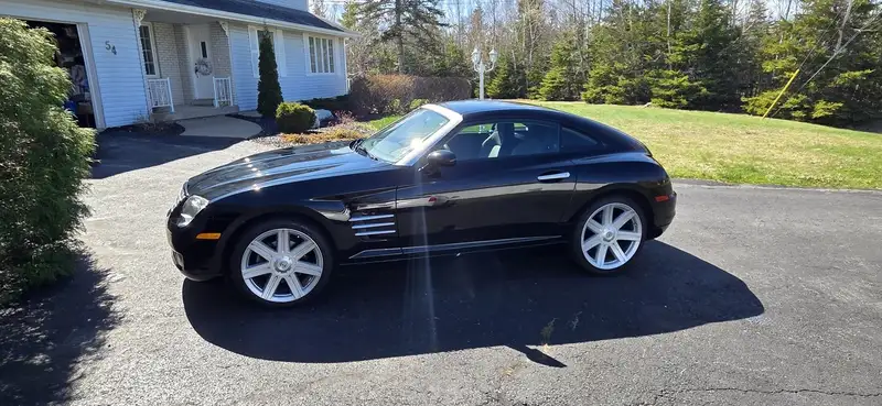 2004 Chrysler Crossfire, černá, 92 000 km, dovoz Kanada — foto 4 z 4