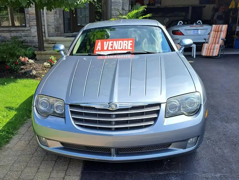 2004 Chrysler Crossfire, stříbrná, 162 000 km, dovoz Kanada — foto 3 z 11