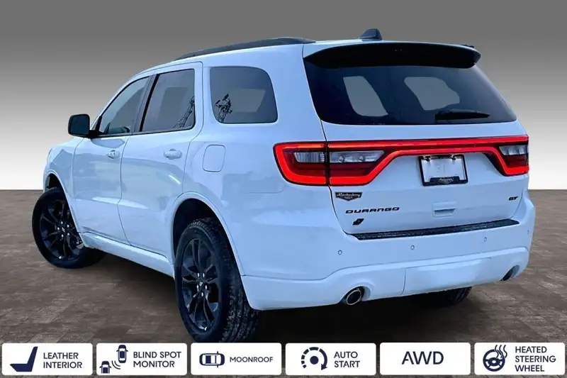 2026 Dodge Durango Gt Plus, bílá, 0 km, dovoz Kanada — foto 3 z 12