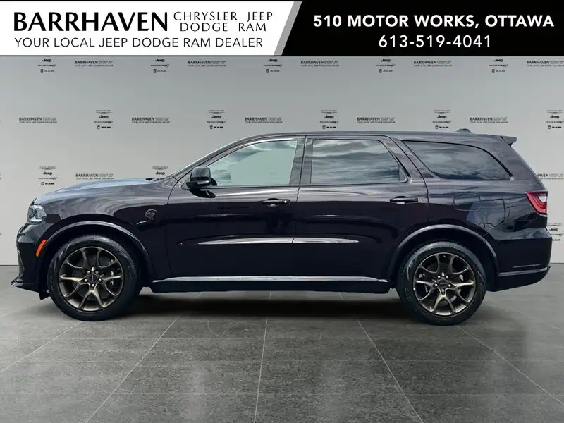 2025 Dodge Durango SRT Hellcat Brass Monkey, červená, 13 326 km, dovoz Kanada — foto 2 z 12