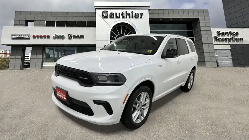 2023 Dodge Durango GT Plus, bílá, 102 800 km, dovoz Kanada — foto 2 z 12