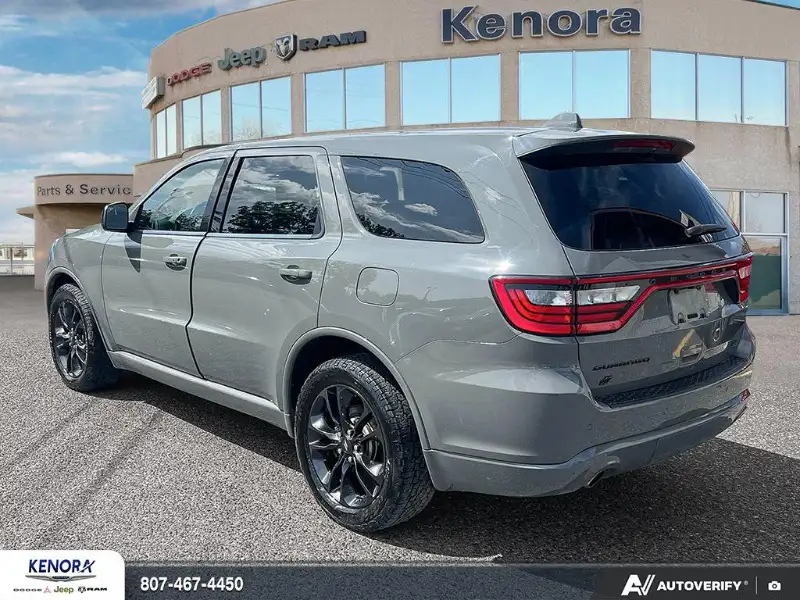 2022 Dodge Durango SXT, šedá, 139 535 km, dovoz Kanada — foto 4 z 12