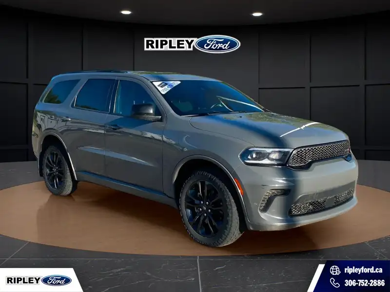 2023 Dodge Durango SXT, šedá, 123 676 km, dovoz Kanada — foto 3 z 8