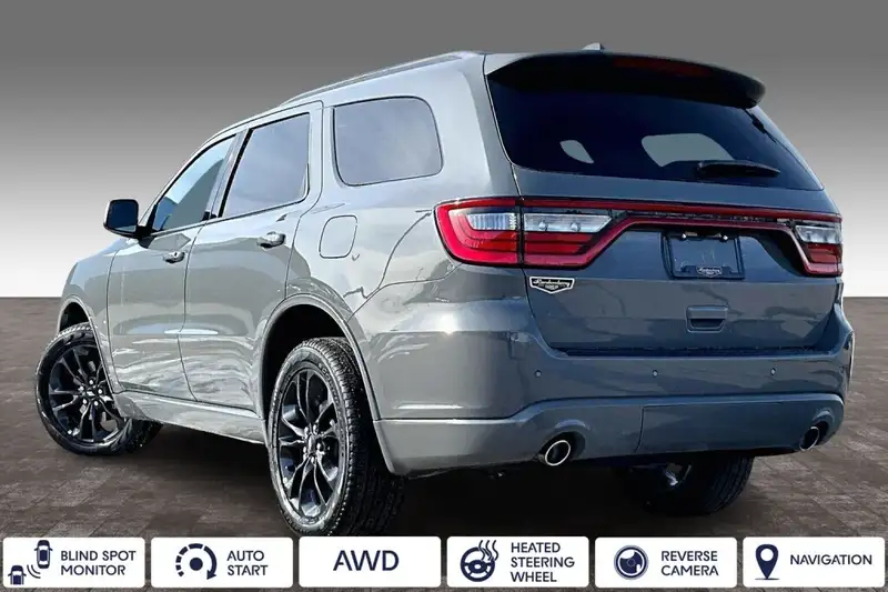 2026 Dodge Durango Sxt, šedá, 0 km, dovoz Kanada — foto 3 z 12