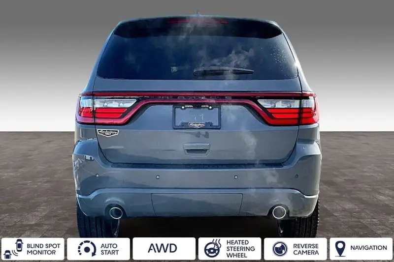 2026 Dodge Durango Sxt, šedá, 0 km, dovoz Kanada — foto 4 z 12
