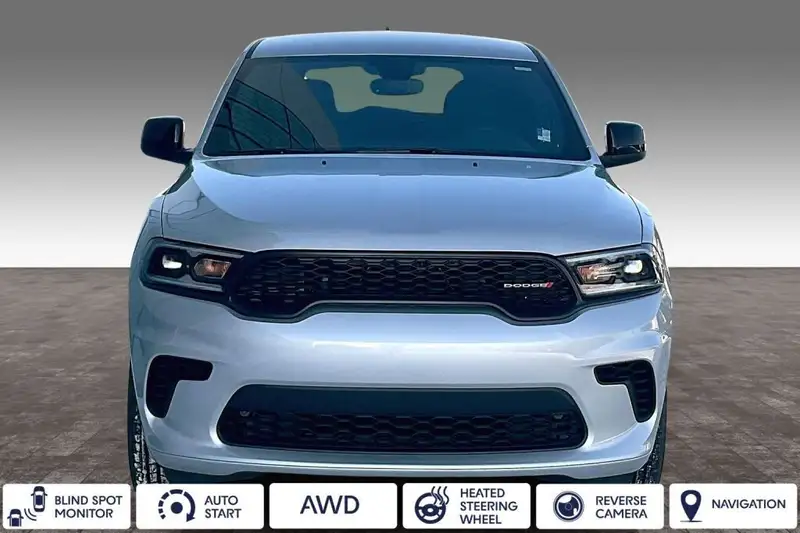 2026 Dodge Durango Sxt, stříbrná, 0 km, dovoz Kanada — foto 2 z 12