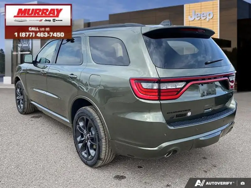 2026 Dodge Durango GT, zelená, 10 km, dovoz Kanada — foto 4 z 12