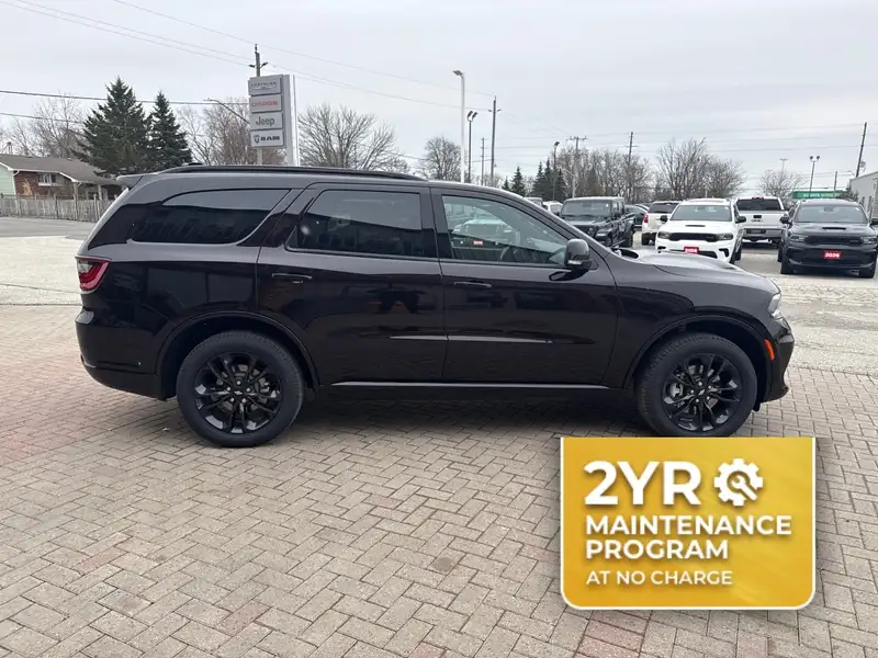 2026 Dodge Durango GT Plus, červená, 22 km, dovoz Kanada — foto 5 z 12