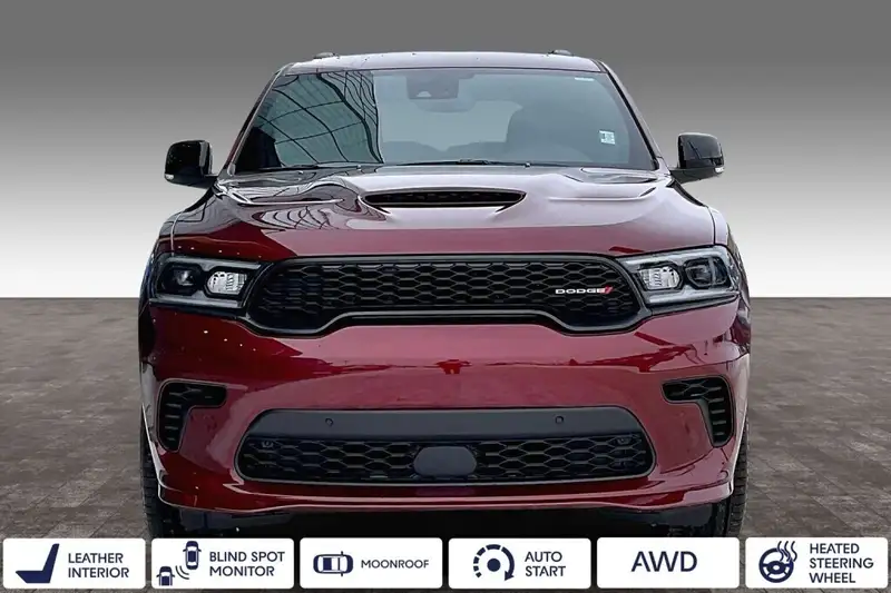 2026 Dodge Durango Gt Plus, červená, 50 km, dovoz Kanada — foto 2 z 12