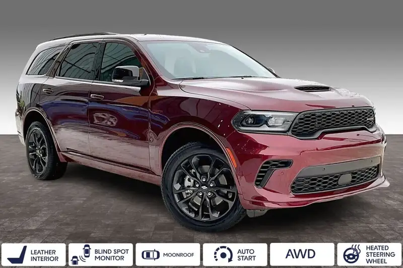 2026 Dodge Durango Gt Plus, červená, 50 km, dovoz Kanada — foto 3 z 12