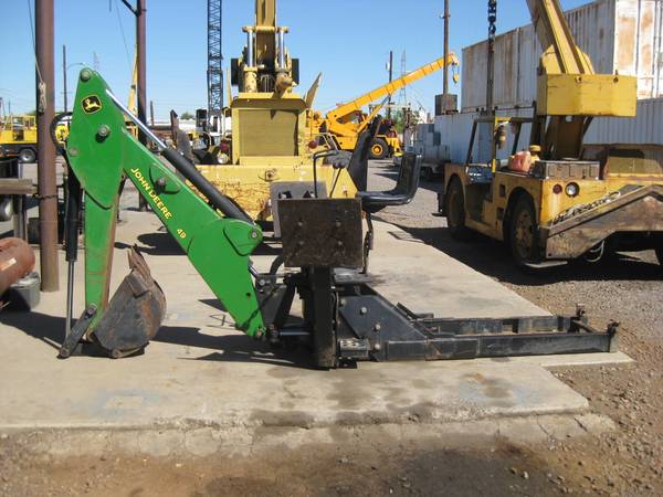 John Deere BACKHOE, dovoz USA — foto 7 z 12