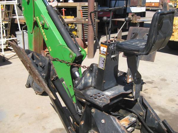 John Deere BACKHOE, dovoz USA — foto 9 z 12