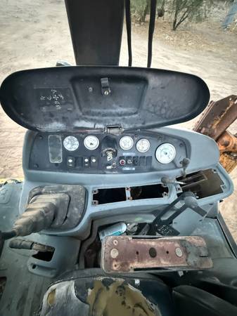 Caterpillar BACKHOE, zlatá, dovoz USA — foto 7 z 12