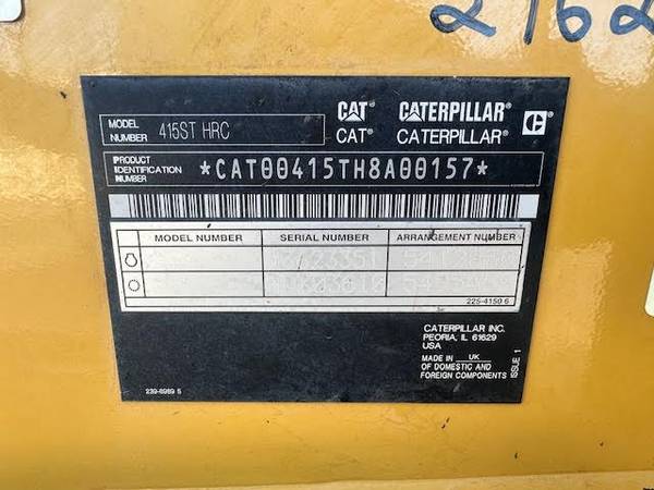 Caterpillar 415ST, dovoz USA — foto 5 z 6