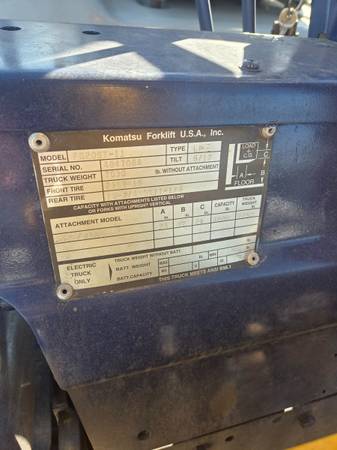 2012 FORKLIFT, dovoz USA — foto 7 z 9