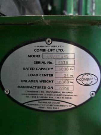 COMBILIFT, dovoz USA — foto 11 z 11