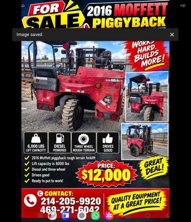 2016 MOFFET, dovoz USA — foto 2 z 3