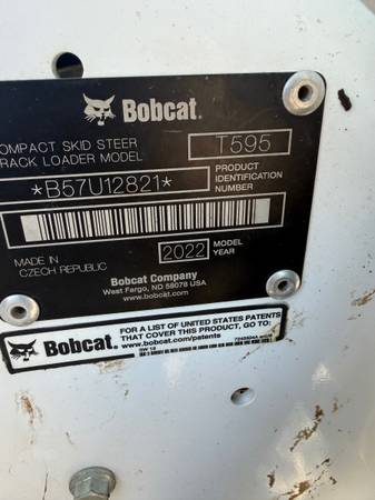 Bobcat T595, dovoz USA — foto 6 z 9