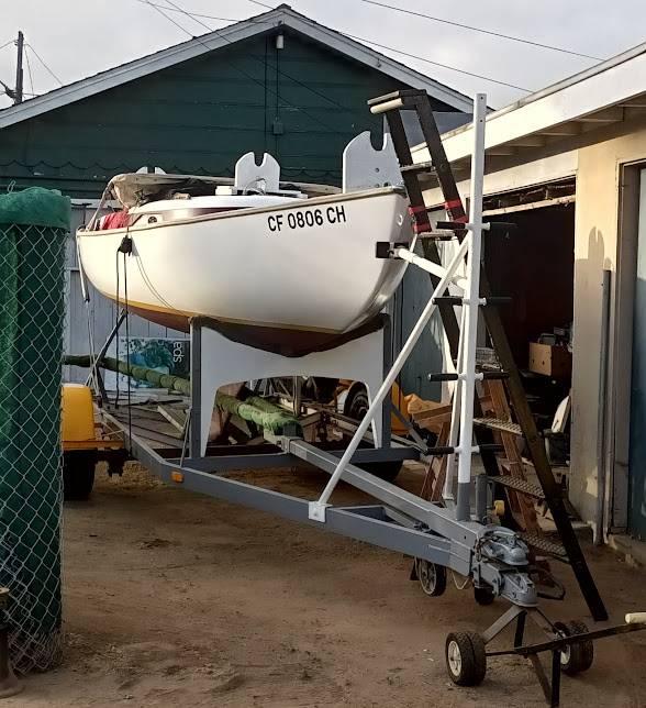 VICTORY 21 SAILBOAT PLUS CUSTOM TRAILER, dovoz USA — foto 2 z 11