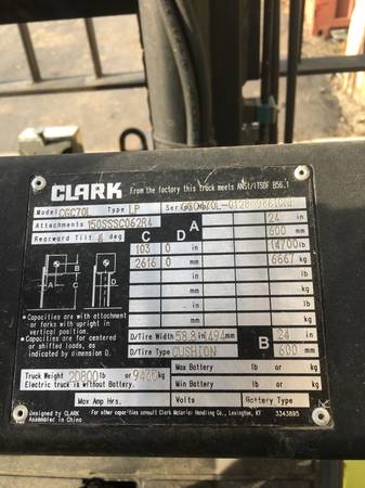 2013 CLARK, dovoz USA — foto 3 z 5