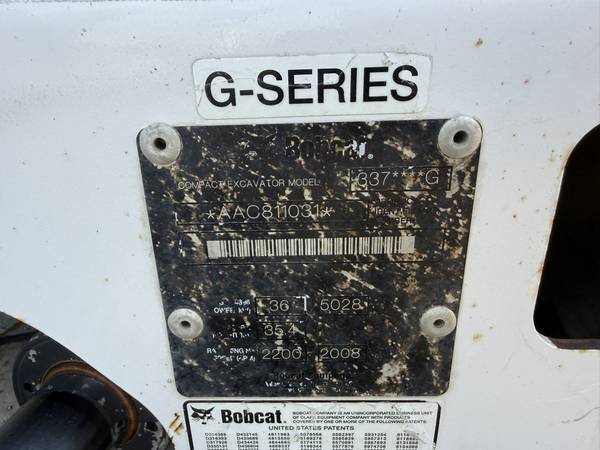 Bobcat 337G, dovoz USA — foto 10 z 12