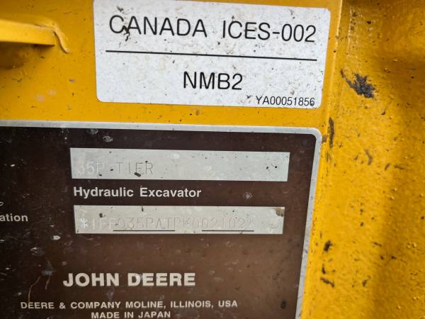 John Deere 35P, dovoz USA — foto 9 z 12